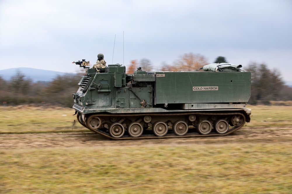 1st Battalion, 6th Field Artillery Regiment conducts Table XV Live Fire