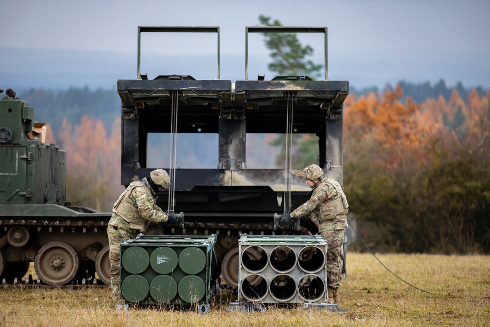 1st Battalion, 6th Field Artillery Regiment conducts Table XV Live Fire