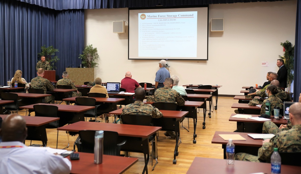 Logisticians From Across the Corps Gather, Develop Sustainment Solutions, Present, and Future