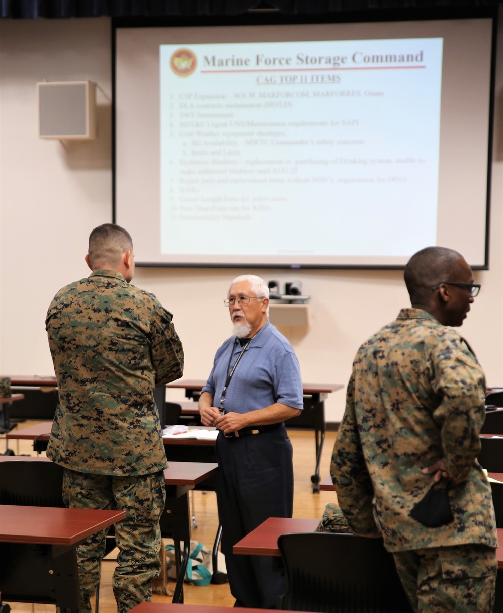 Logisticians From Across the Corps Gather, Develop Sustainment Solutions, Present, and Future