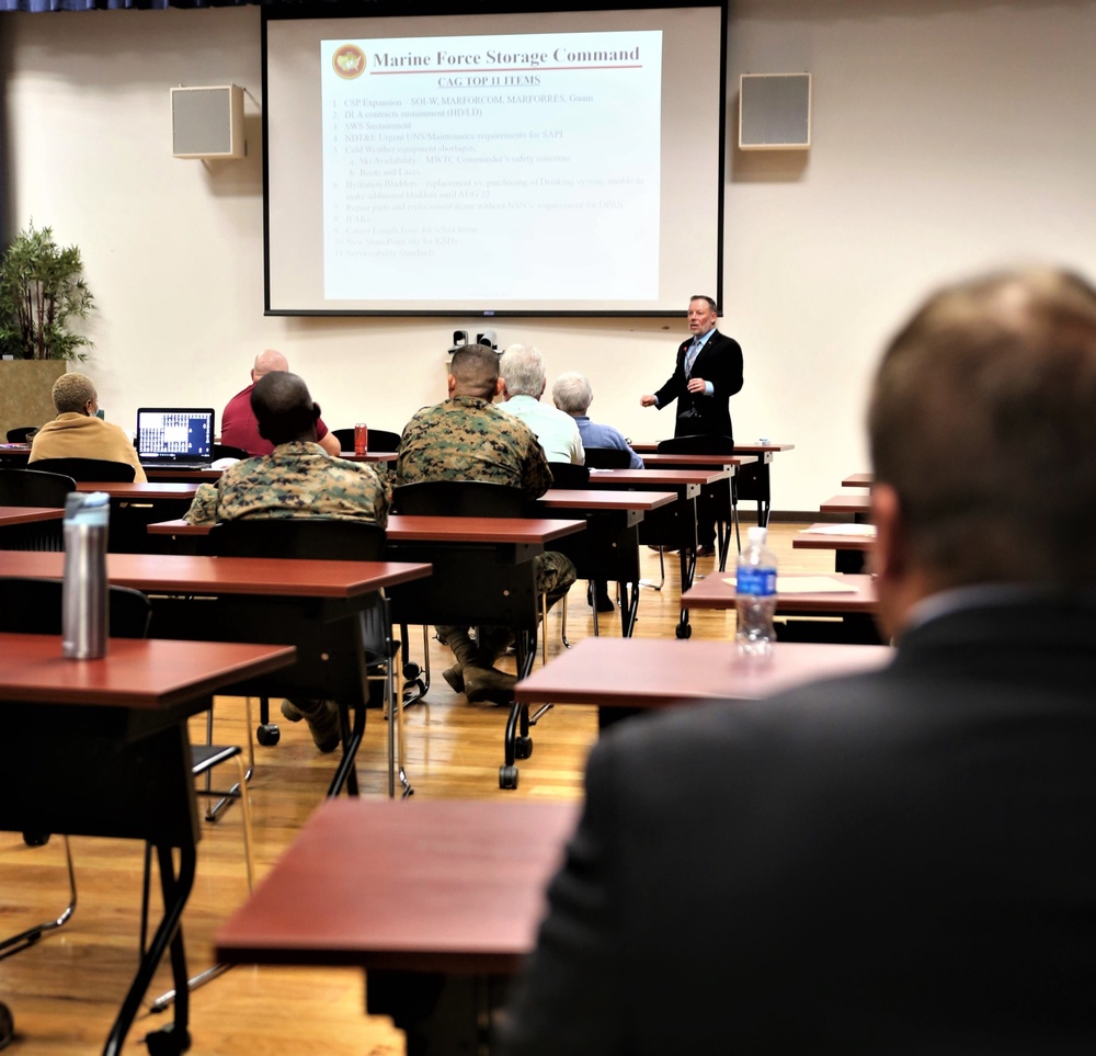 Logisticians From Across the Corps Gather, Develop Sustainment Solutions, Present, and Future