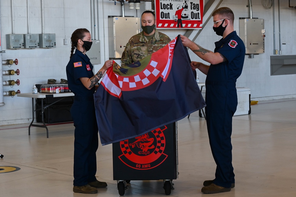 60th Fighter Squadron Jet Arrival