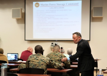 Logisticians From Across the Corps Gather, Develop Sustainment Solutions, Present, and Future