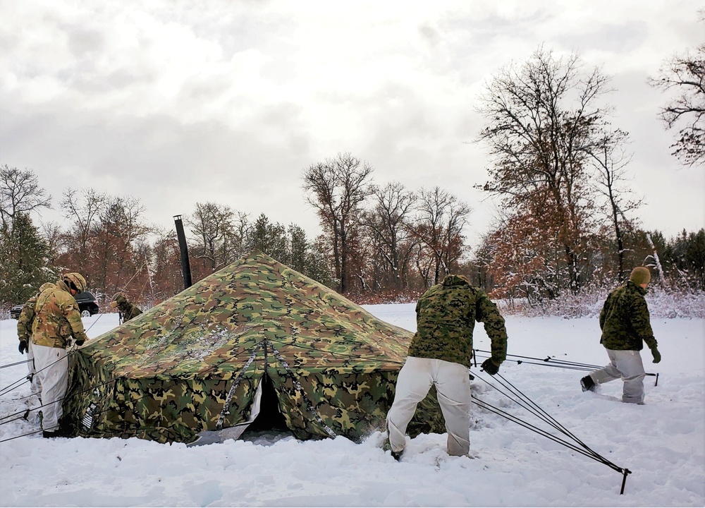 Cold-Weather Operations Course training returns for 2021-22 in December at Fort McCoy