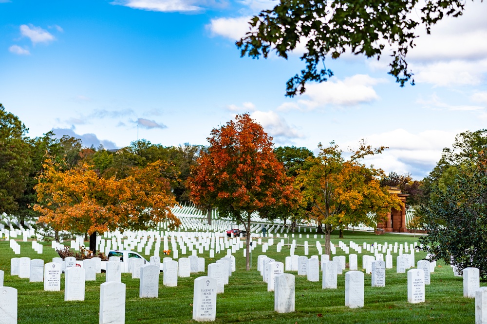 Fall Foliage at Arlington National Cemetery - 2021