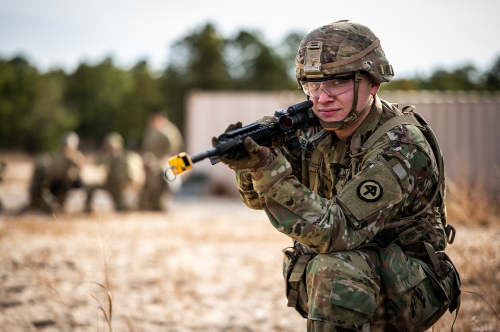 102nd Cavalry conduct CASEVAC