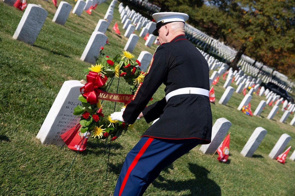 Marine Corps celebrates 246th anniversary with wreath laying ceremony