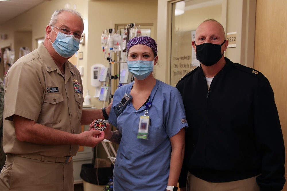 U.S. Navy SG visits Central Washington Hospital