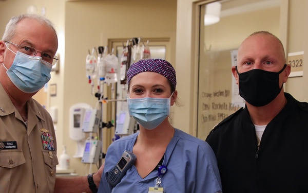 U.S. Navy SG visits Central Washington Hospital