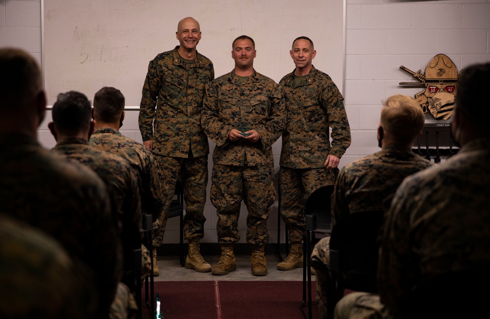 Weapons and Field Training Battalion Shooting Awards