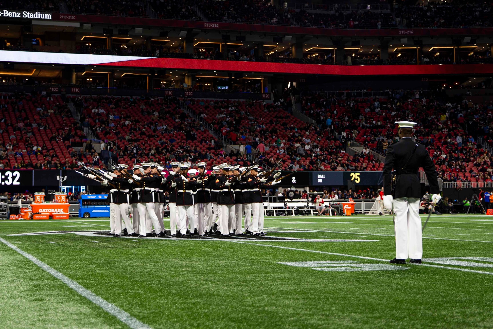 DVIDS - Images - Silent Drill Platoon performs during Atlanta Falcons'  Salute to Service game [Image 3 of 10]