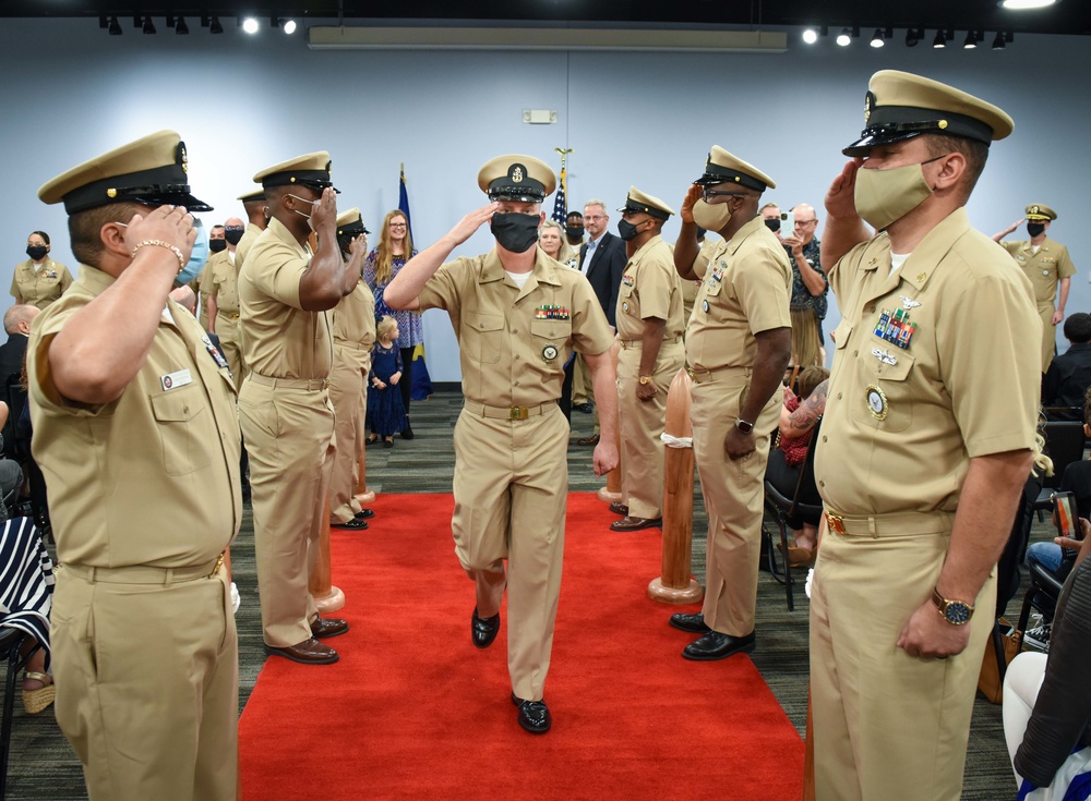 NTAG Houston Sailor Promoted to Chief During CPO Pinning Ceremony