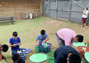 Soldiers host annual cook out for local children at Soto Cano AB