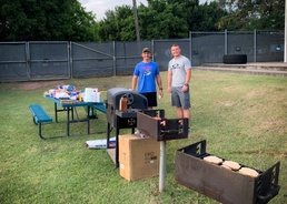 Soldiers host annual cook out for local children at Soto Cano AB