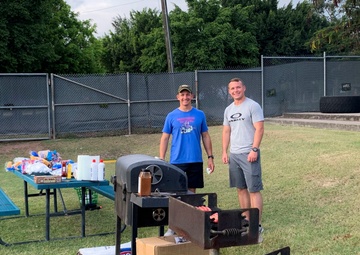 Soldiers host annual cook out for local children at Soto Cano AB