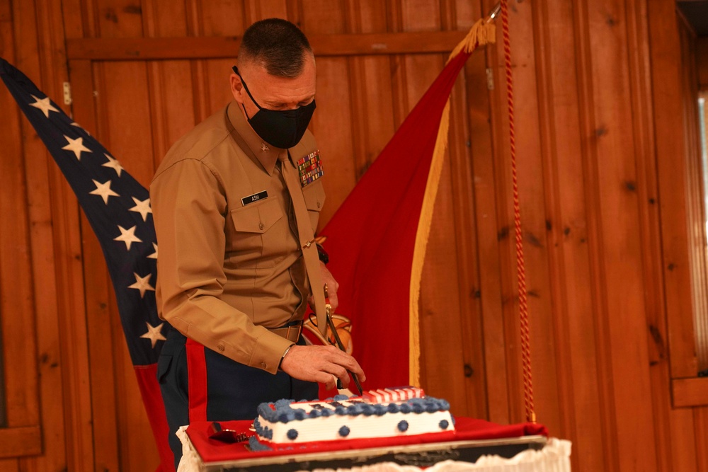 1st Marine Corps District Holds 246th Marine Corps Birthday Cake Cutting Ceremony