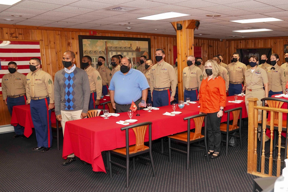 1st Marine Corps District Holds 246th Marine Corps Birthday Cake Cutting Ceremony