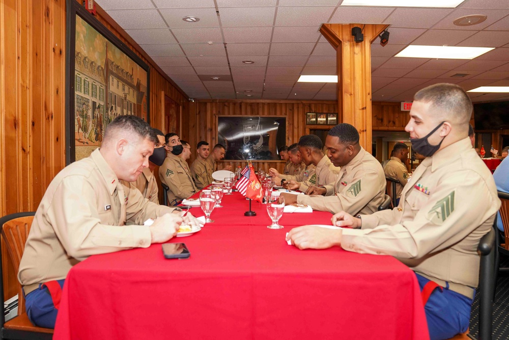 1st Marine Corps District Holds 246th Marine Corps Birthday Cake Cutting Ceremony