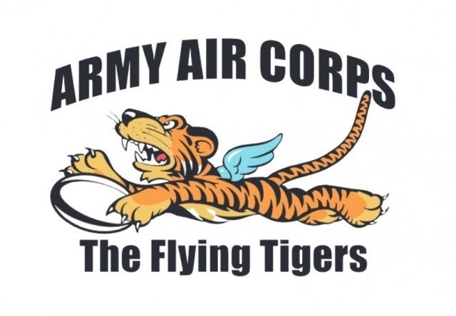 Army Air Corps Flying Tigers ready to take the field and the win