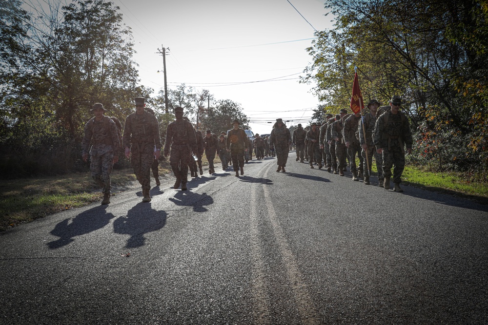 Headquarters and Support Company Birthday Celebration and Hike