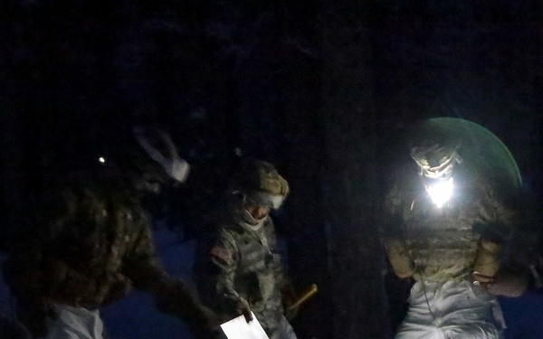 Building a Tent Below Zero