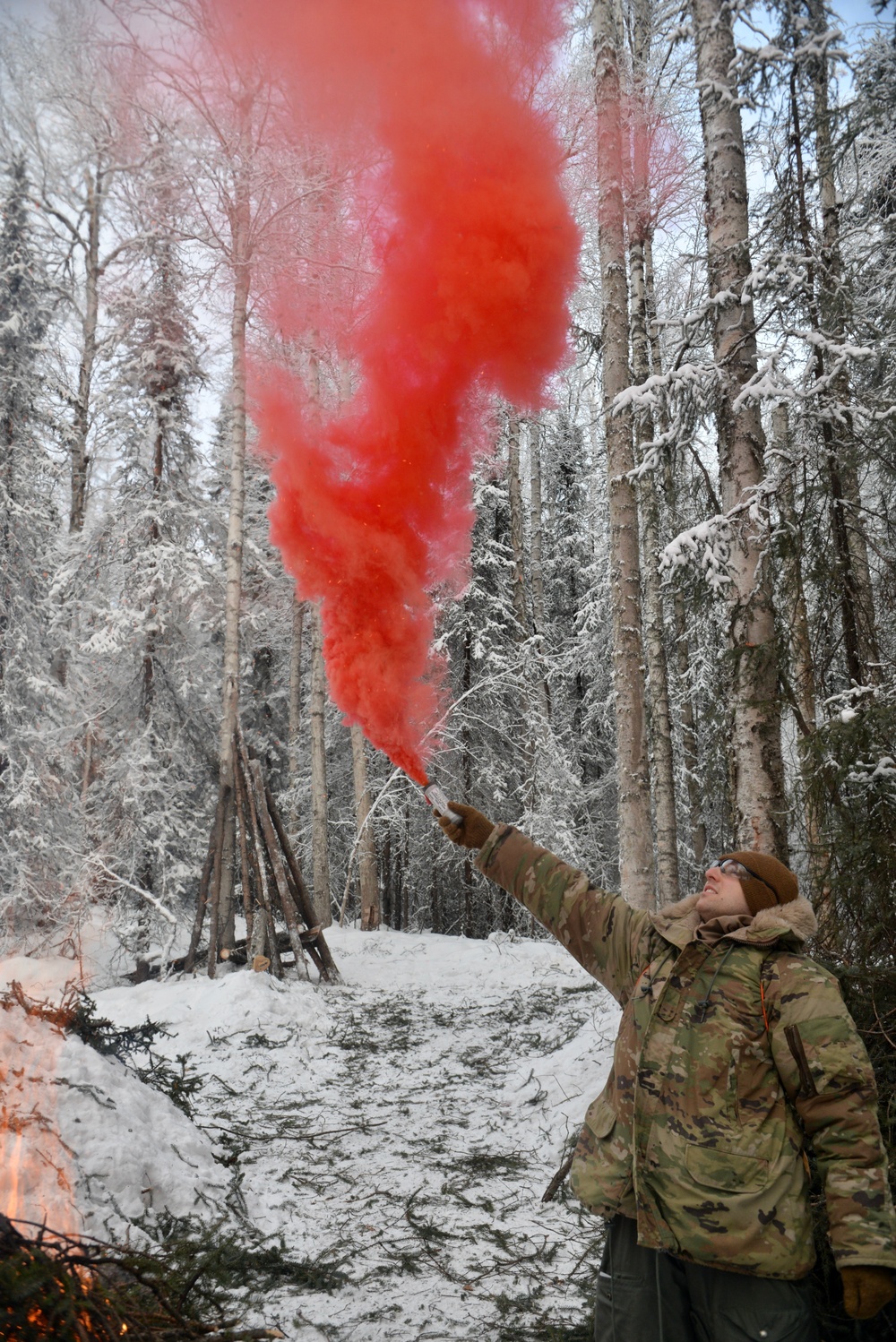 Airmen learn Arctic survival skills