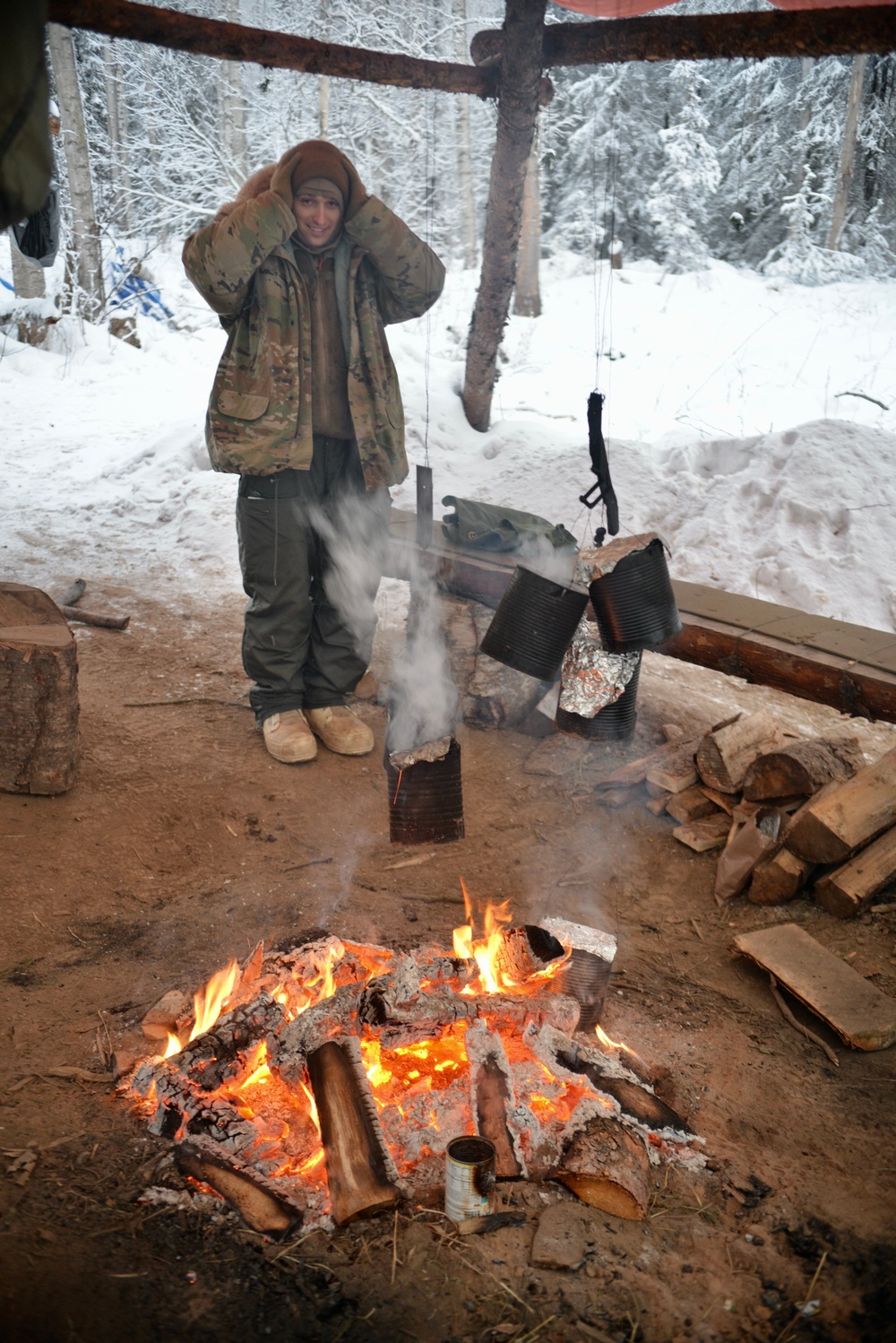 Airmen learn Arctic survival skills