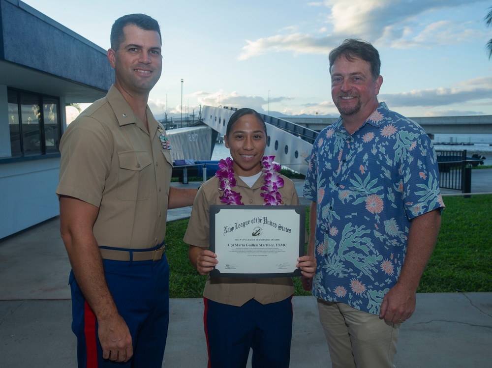 2021 Navy League Sea Service Awards