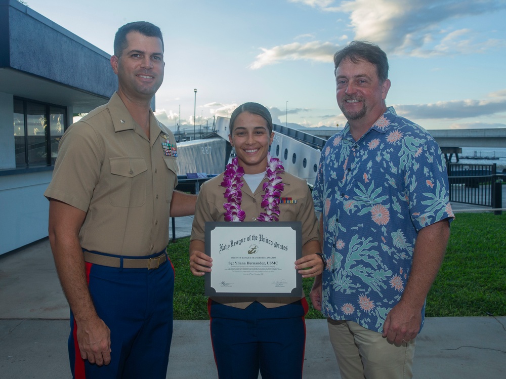 2021 Navy League Sea Service Awards