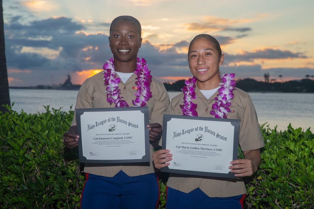 2021 Navy League Sea Service Awards