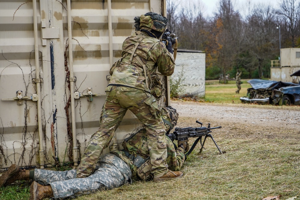 2-327 Infantry &quot;No Slack&quot; conduct MOUT training during Operation Lethal Eagle