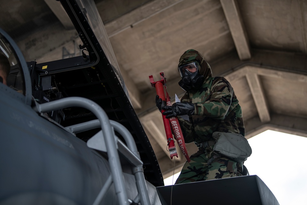 MOPP sortie generation during ATSO training