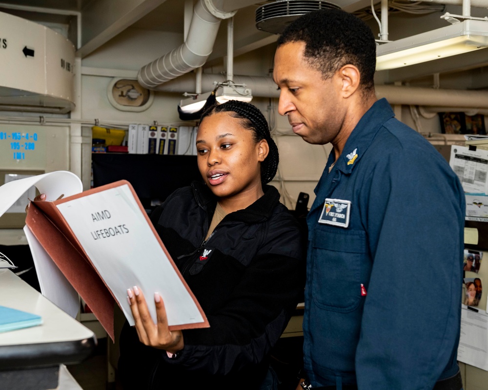 AIMD Department Sailors Serve Aboard USS Carl Vinson (CVN 70)