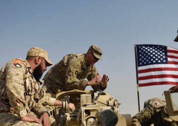 Gulf Gunnery 2021 brings together U.S., Kuwaiti, and Saudi military forces for first time in 30-years