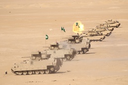 Gulf Gunnery 2021 brings together U.S., Kuwaiti, and Saudi military forces for first time in 30-years