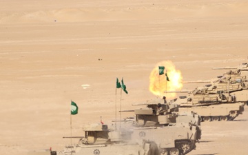 Gulf Gunnery 2021 brings together U.S., Kuwaiti, and Saudi military forces for first time in 30-years