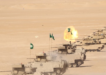 Gulf Gunnery 2021 brings together U.S., Kuwaiti, and Saudi military forces for first time in 30-years