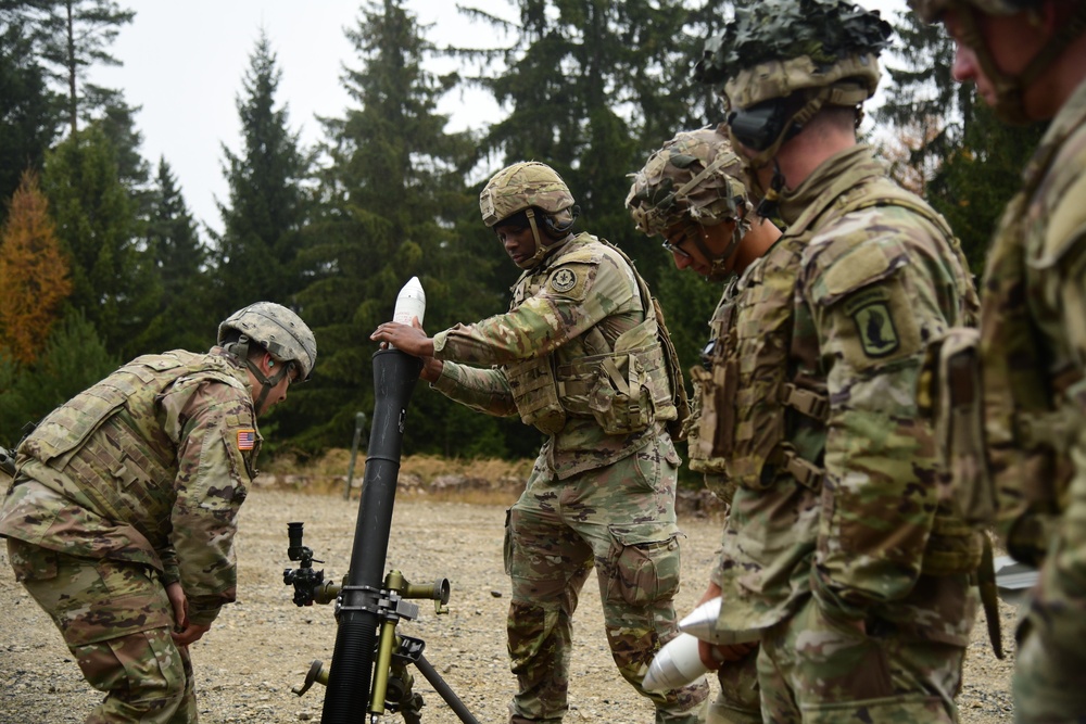 Infantry Mortar Leaders Course M252 Live Fire