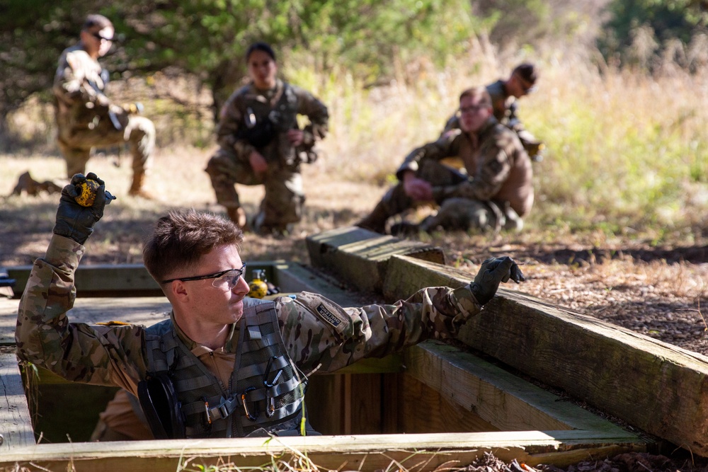 5th Brigade Army ROTC Ranger Challenge 2021 | Hand Grenades