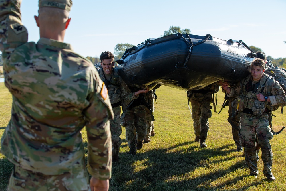 5th Brigade Army ROTC Ranger Challenge 2021 | Water Obstacle