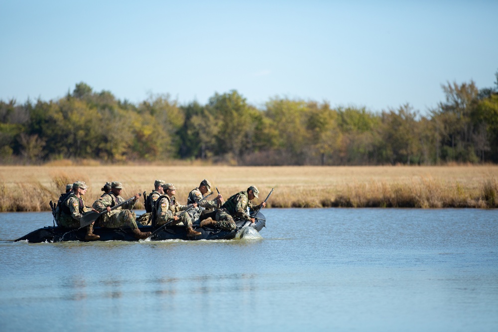 5th Brigade Army ROTC Ranger Challenge 2021 | Water Obstacle