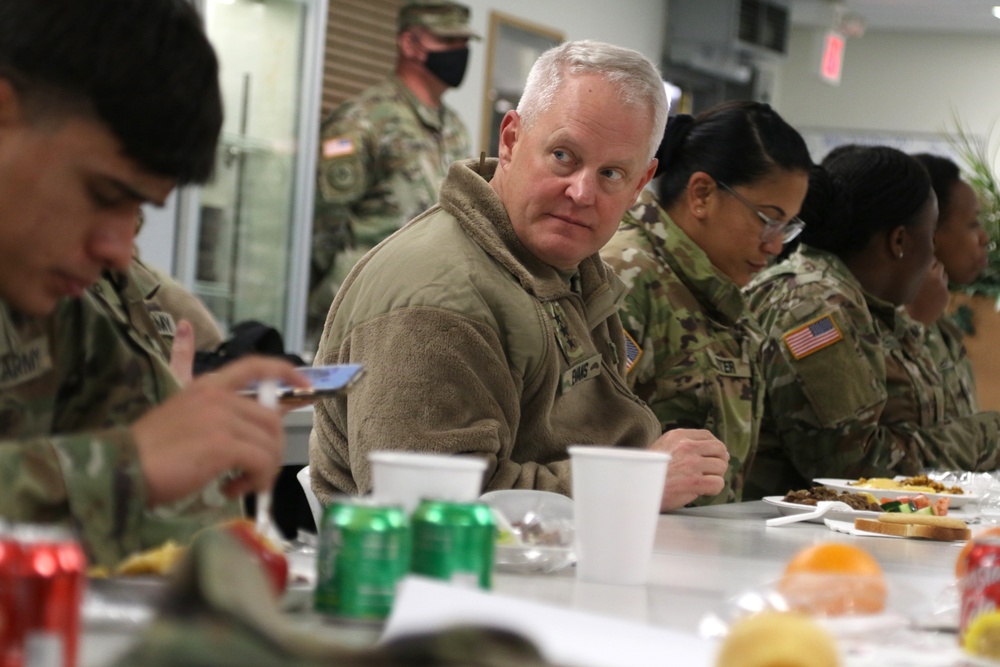 Army North Commander Visits Task Force McCoy