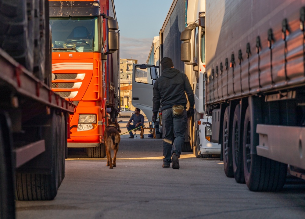 21st Theater Sustainment Command continues port operations at Alexandroupoli, Greece