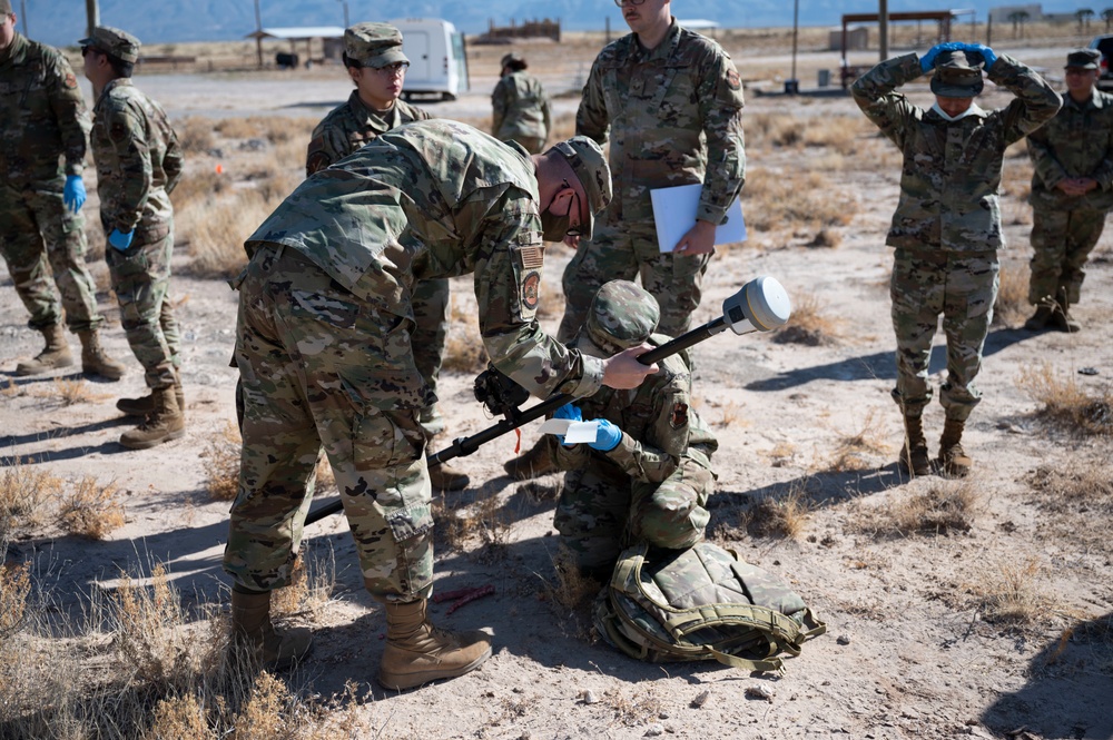 49th Force Support Squadron Search and Recovery Training