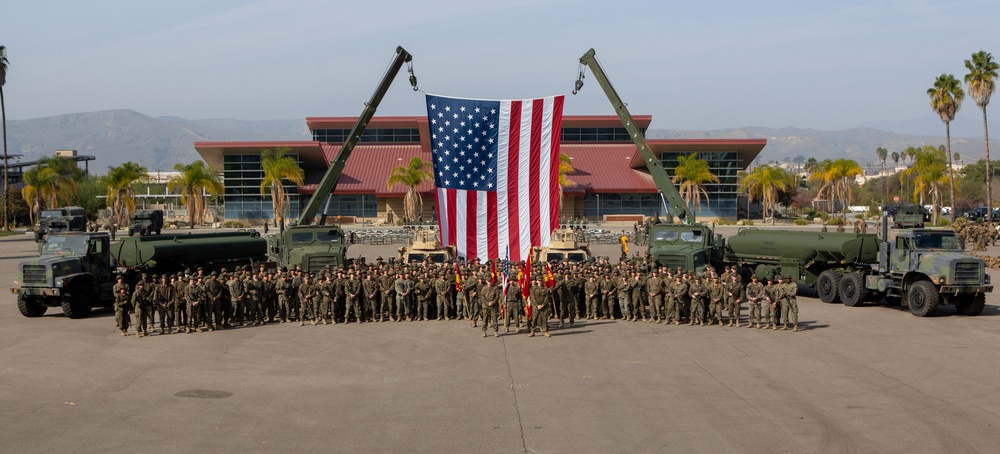 1st Supply Battalion 15 Mile Hike