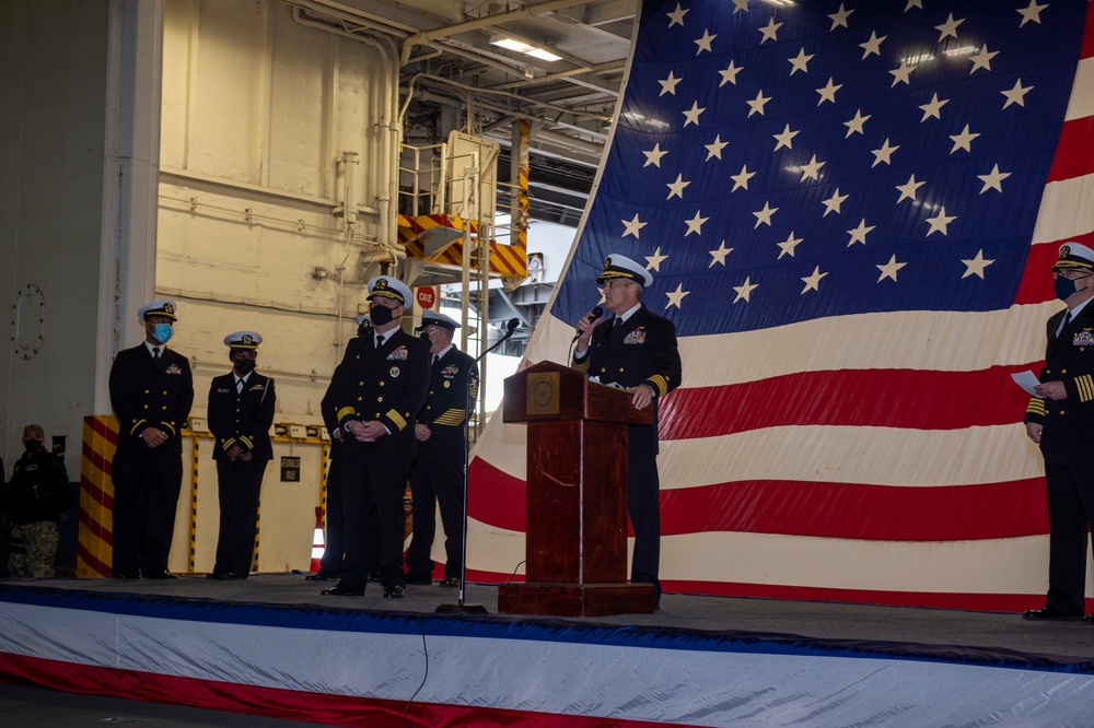 Nimitz Receives USS Arizona Relic