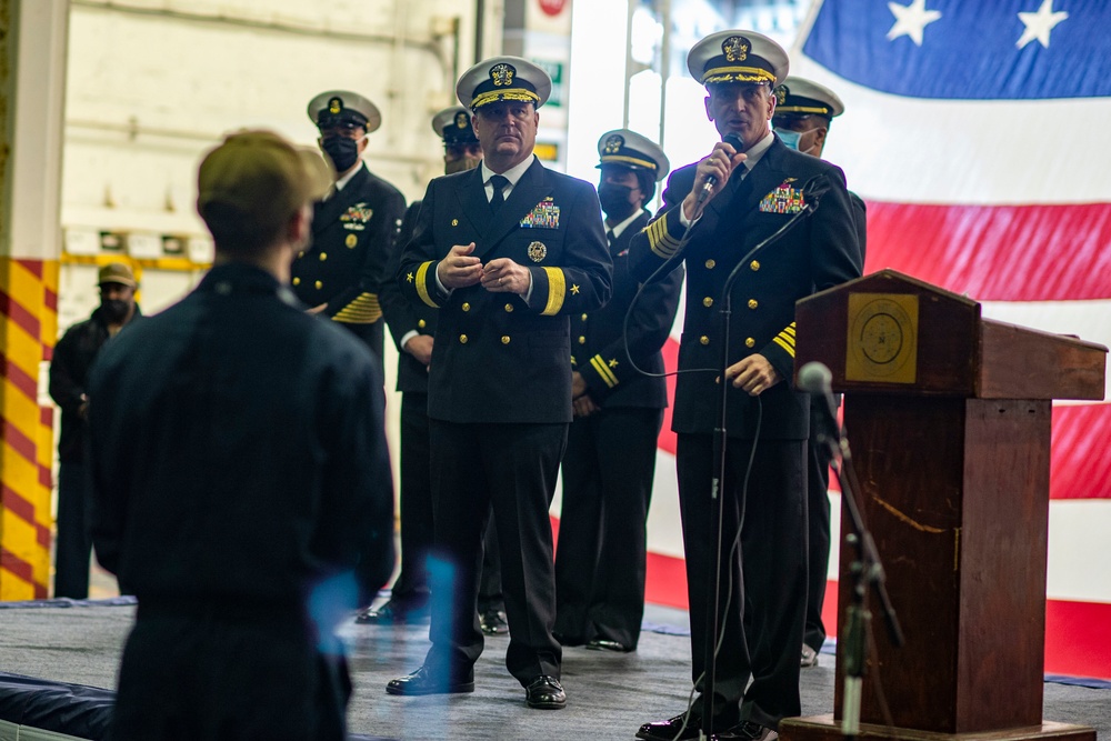 Nimitz Receives USS Arizona Relic