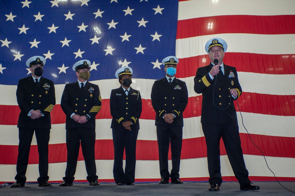 Nimitz Receives USS Arizona Relic