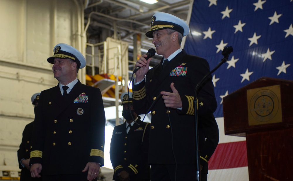 Nimitz Receives USS Arizona Relic