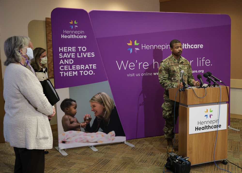 U.S. Air Force Medical Response Team Integrates with Minneapolis Hospital